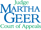 Logo for Judge Martha Geer: Court of Appeals